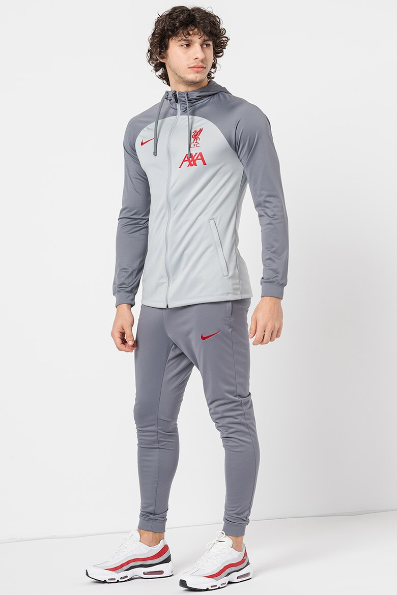 Nike Trening cu detalii logo si gluga pentru fotbal Liverpool F.C. - Pled.ro