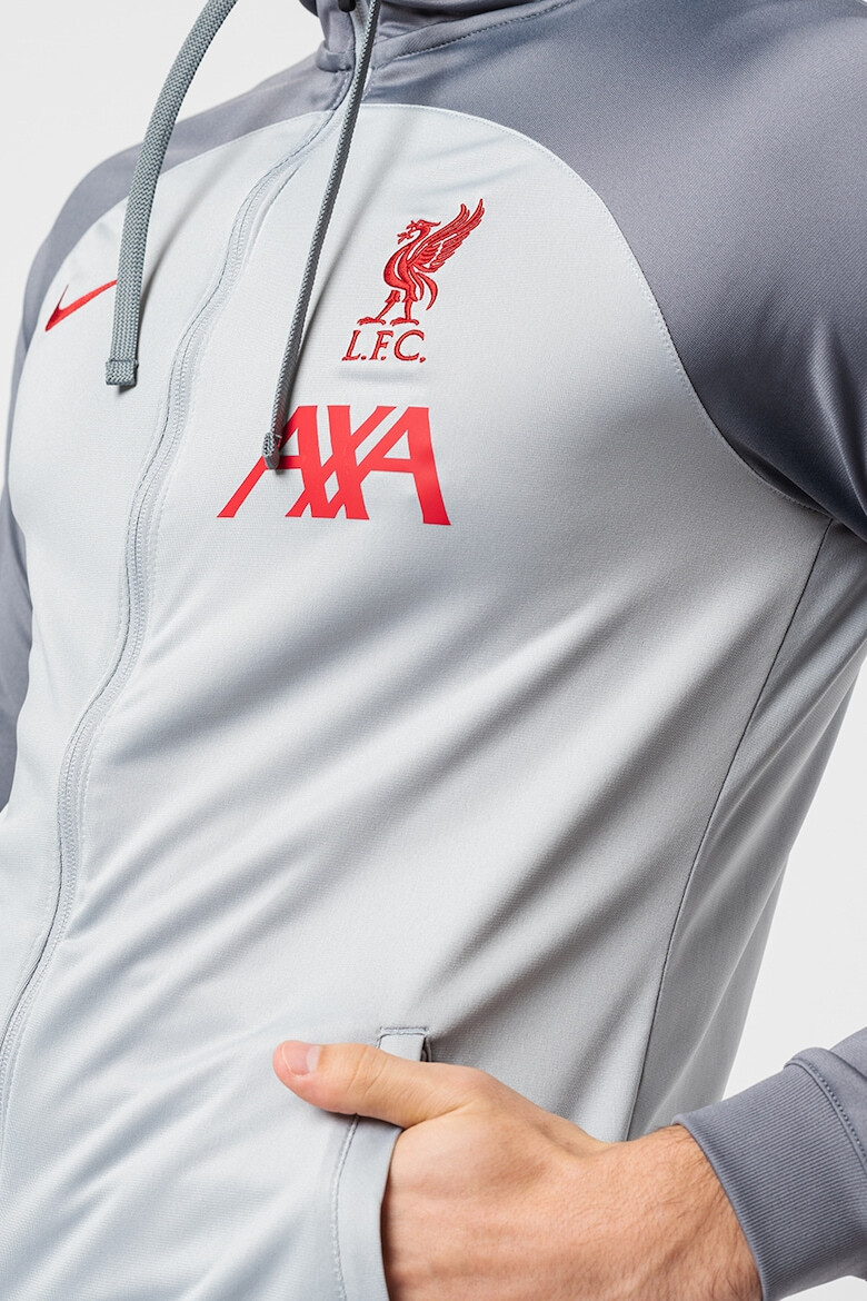 Nike Trening cu detalii logo si gluga pentru fotbal Liverpool F.C. - Pled.ro