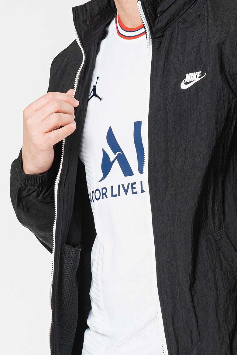 Nike Trening cu gluga si detalii logo brodate Sportswear Essential - Pled.ro