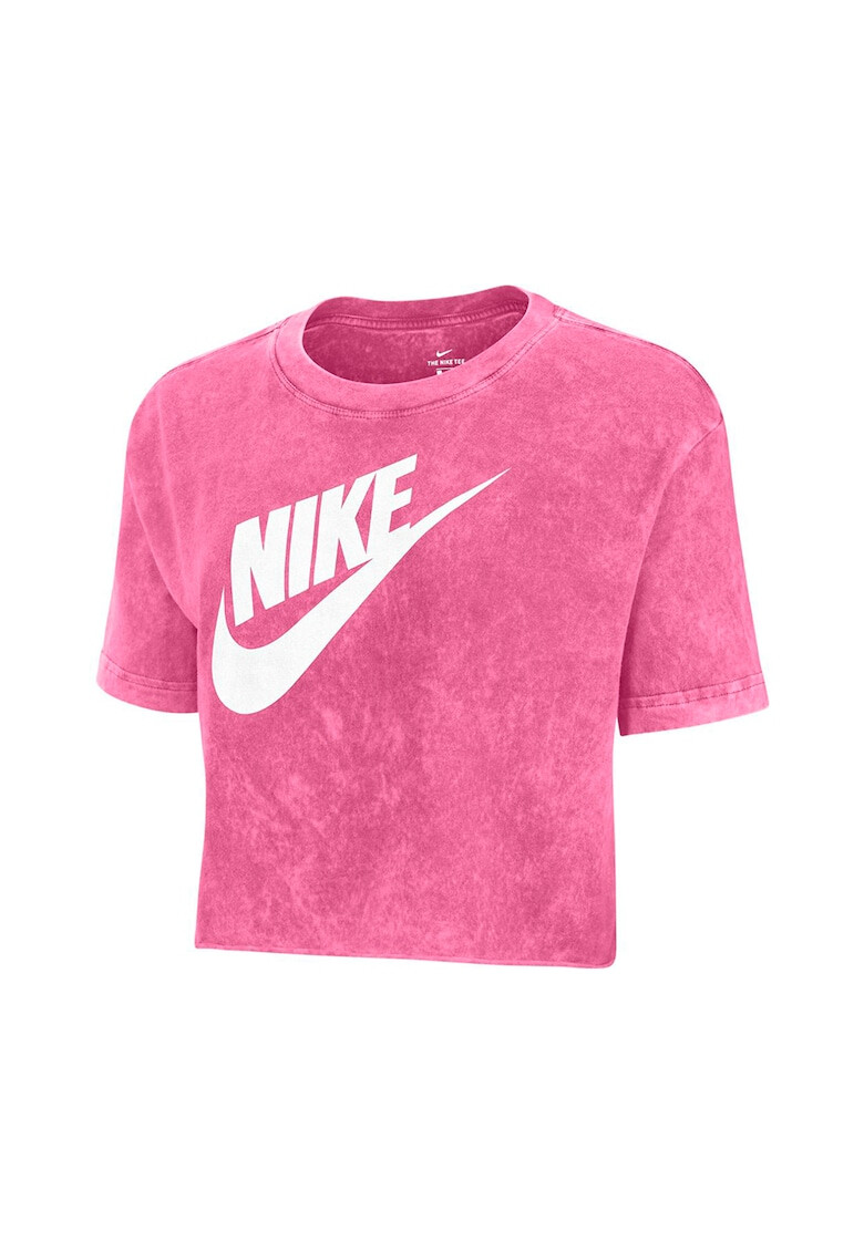 Nike Tricou crop cu imprimeu logo Futura - Pled.ro