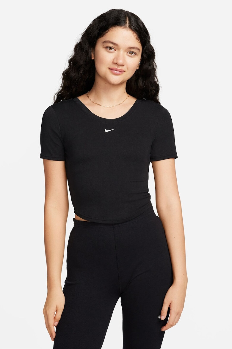 Nike Tricou crop cu logo - Pled.ro