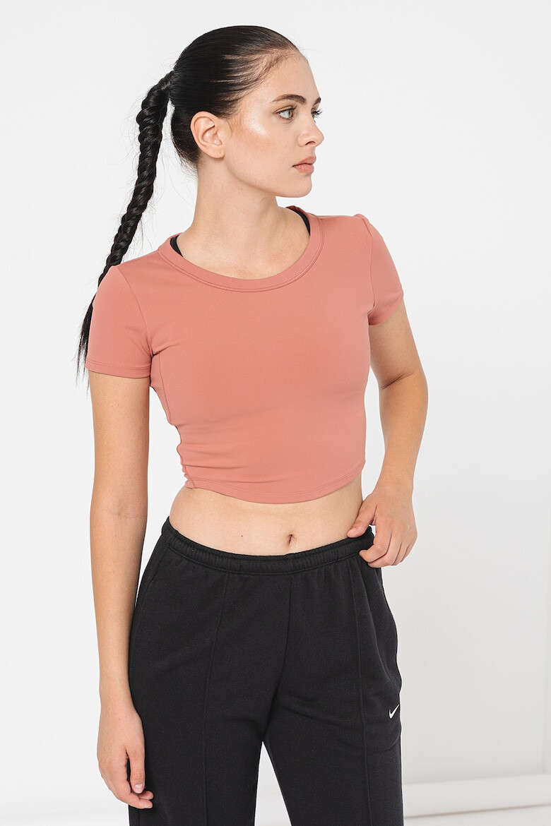 Nike Tricou crop cu tehnologie Dri-Fit pentru fitness - Pled.ro