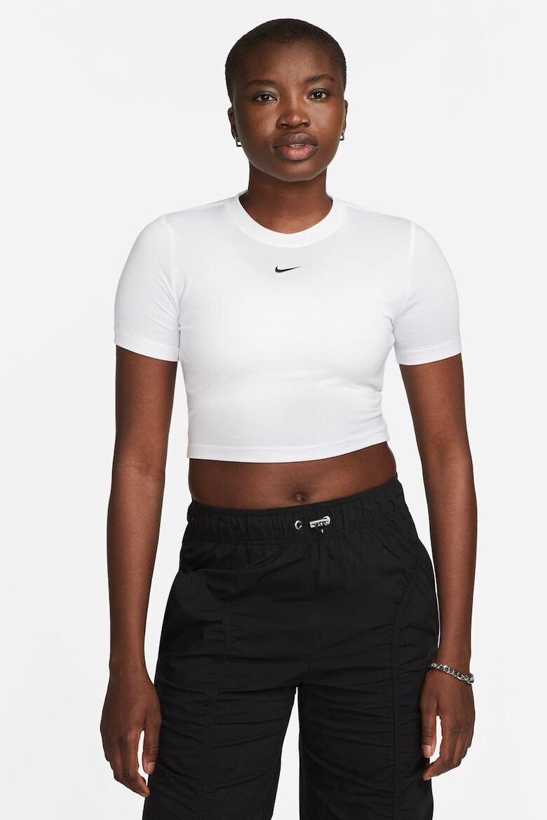 Nike Tricou crop din amestec de modal - Pled.ro