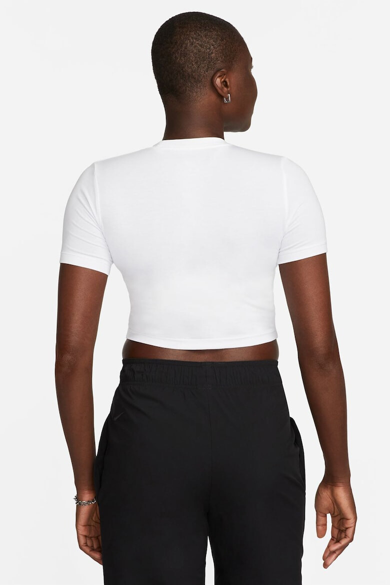 Nike Tricou crop din amestec de modal - Pled.ro