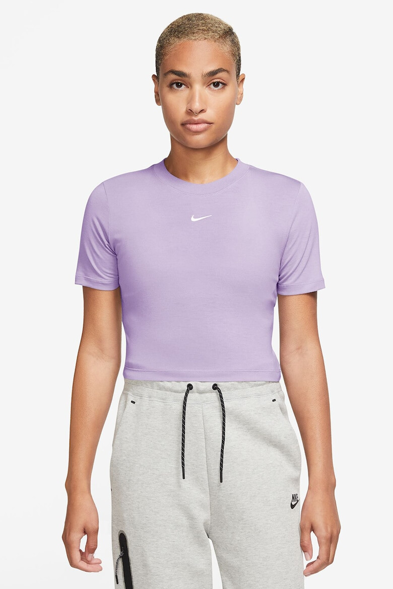 Nike Tricou crop din amestec de modal - Pled.ro