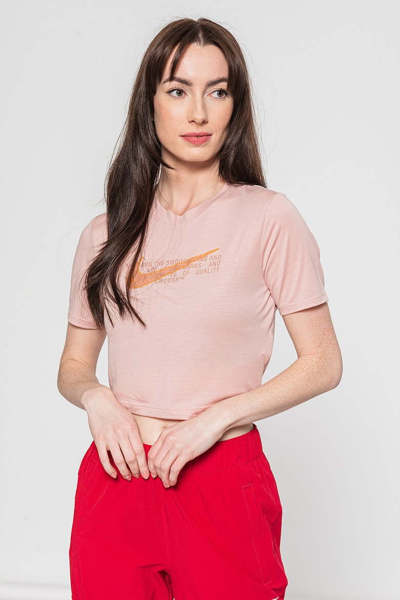 Nike Tricou crop slim fit din amestec de modal - Pled.ro