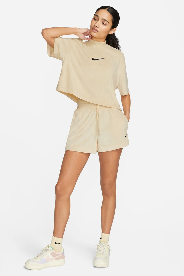 Nike Tricou crop supradimensionat - Pled.ro