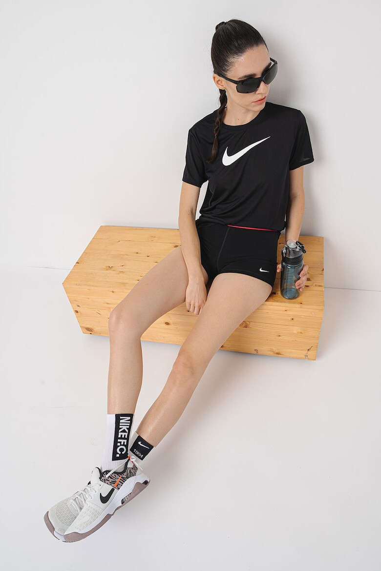 Nike Tricou cu decolteu la baza gatului pentru fitness - Pled.ro