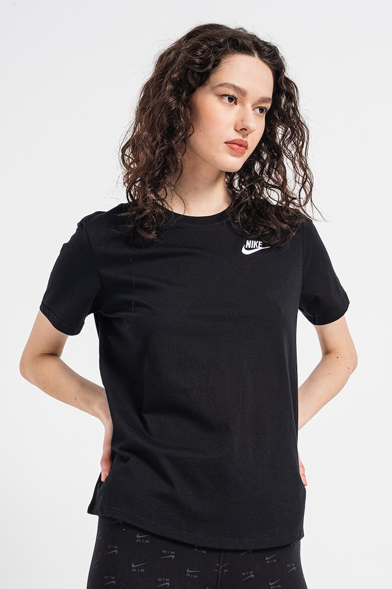 Nike Tricou cu decolteu la baza gatului Sportswear Club Essentials - Pled.ro