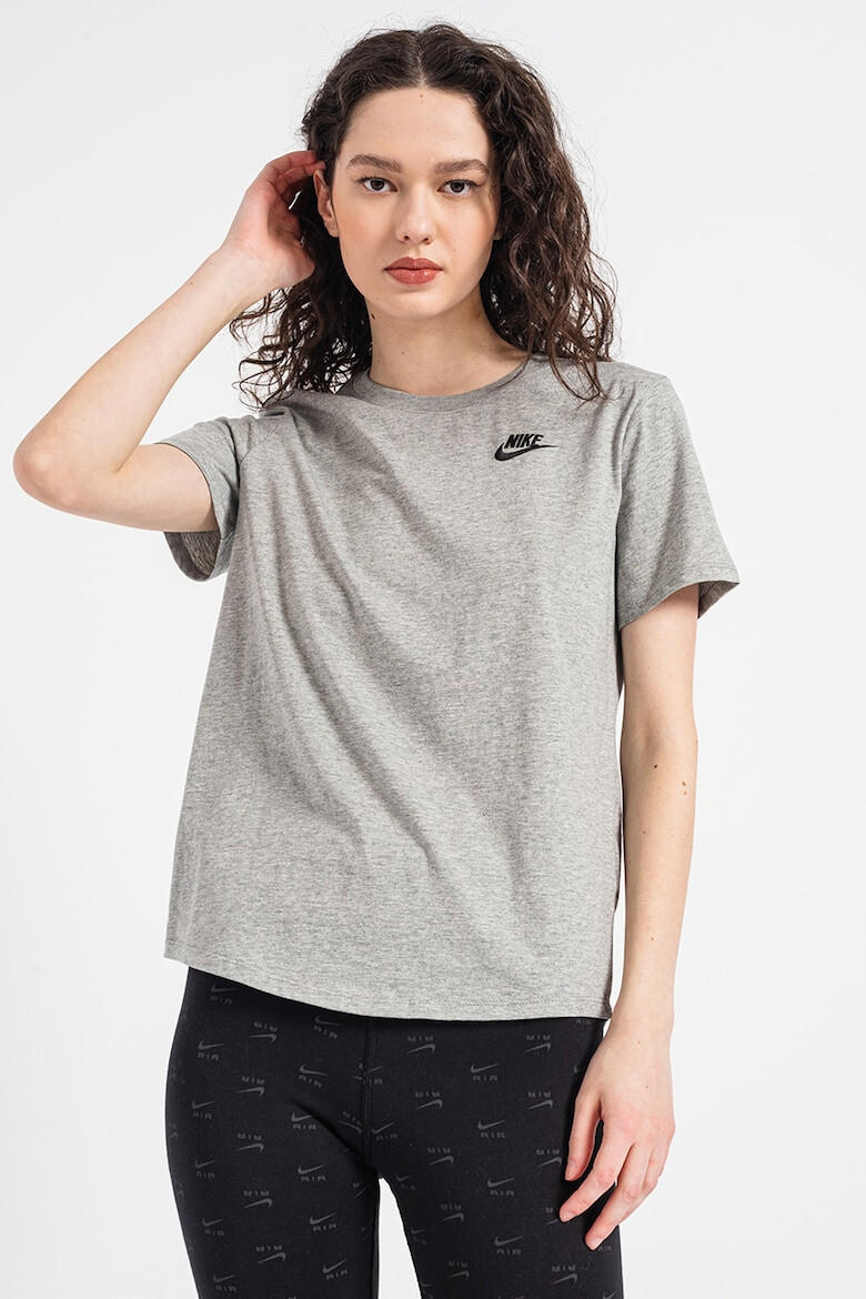 Nike Tricou cu decolteu la baza gatului Sportswear Club Essentials - Pled.ro