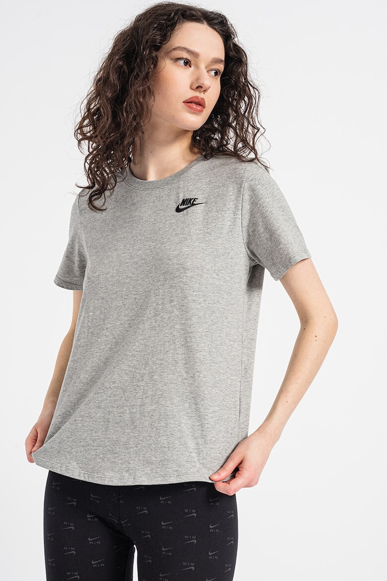 Nike Tricou cu decolteu la baza gatului Sportswear Club Essentials - Pled.ro