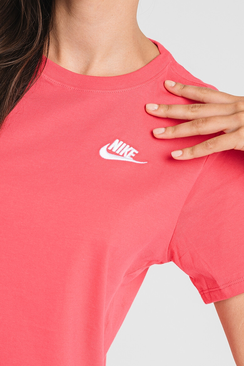 Nike Tricou cu decolteu la baza gatului Sportswear Club Essentials - Pled.ro