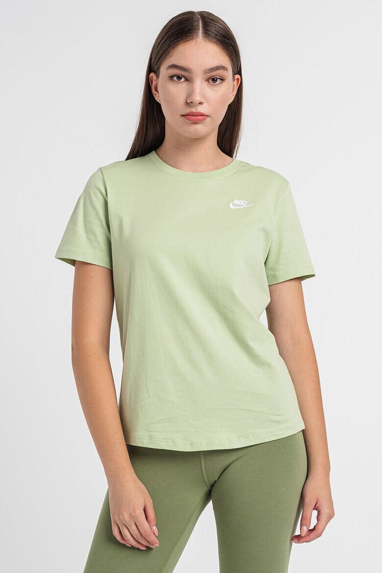 Nike Tricou cu decolteu la baza gatului Sportswear Club Essentials - Pled.ro