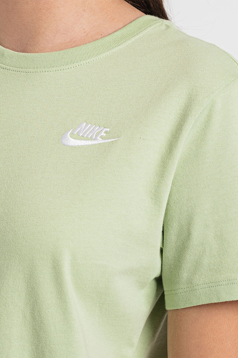 Nike Tricou cu decolteu la baza gatului Sportswear Club Essentials - Pled.ro