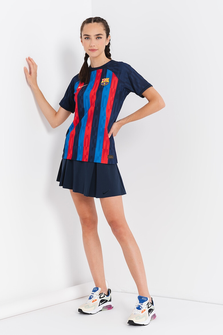 Nike Tricou cu detalii logo si tehnologie Dri-Fit pentru fotbal F.C. Barcelona - Pled.ro