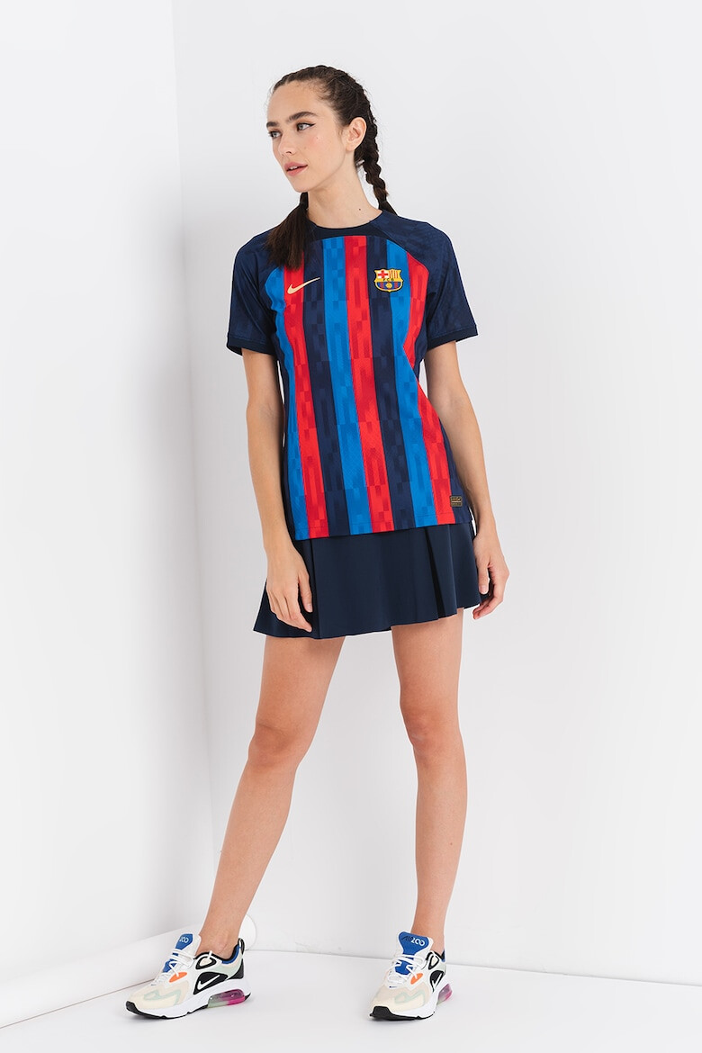 Nike Tricou cu detalii logo si tehnologie Dri-Fit pentru fotbal F.C. Barcelona - Pled.ro