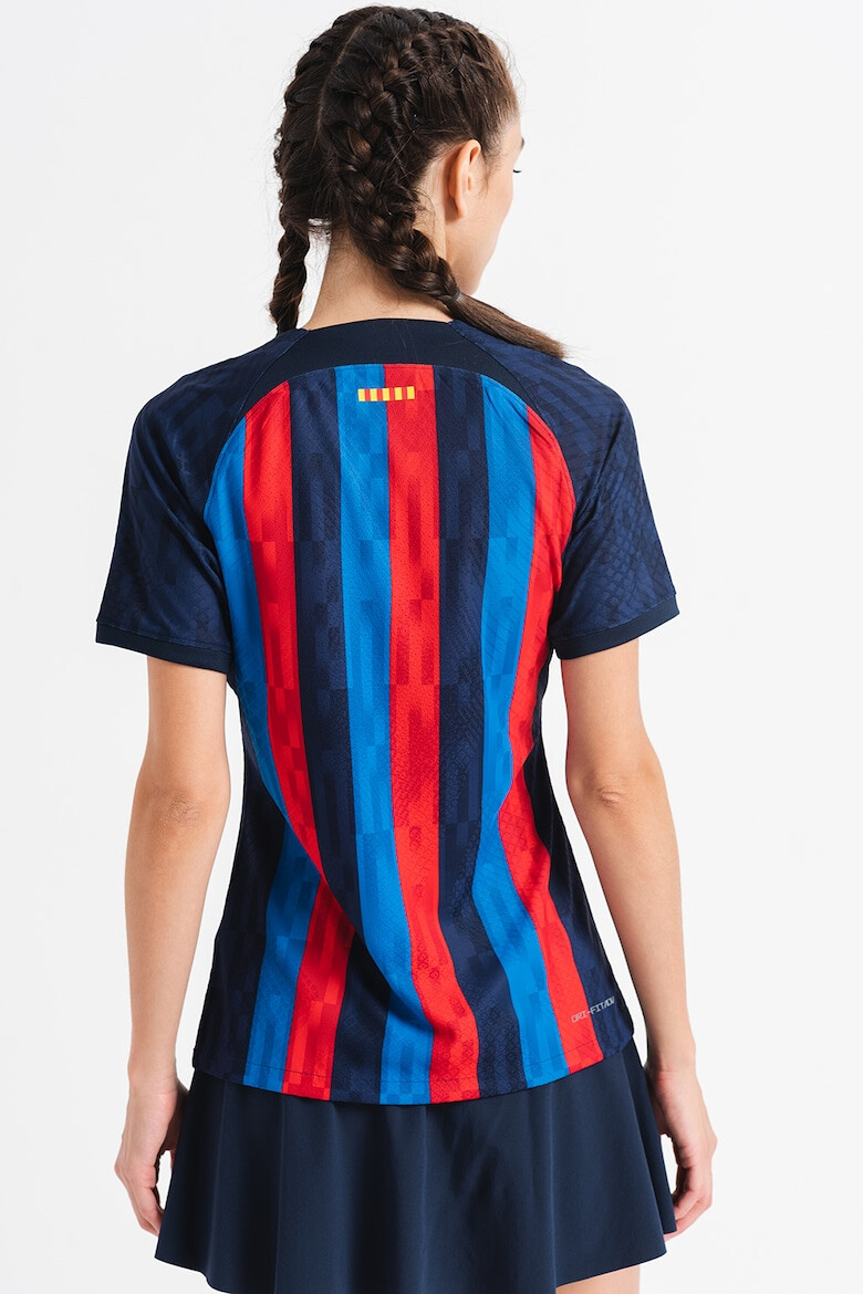 Nike Tricou cu detalii logo si tehnologie Dri-Fit pentru fotbal F.C. Barcelona - Pled.ro