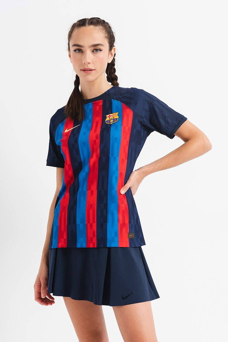 Nike Tricou cu detalii logo si tehnologie Dri-Fit pentru fotbal F.C. Barcelona - Pled.ro