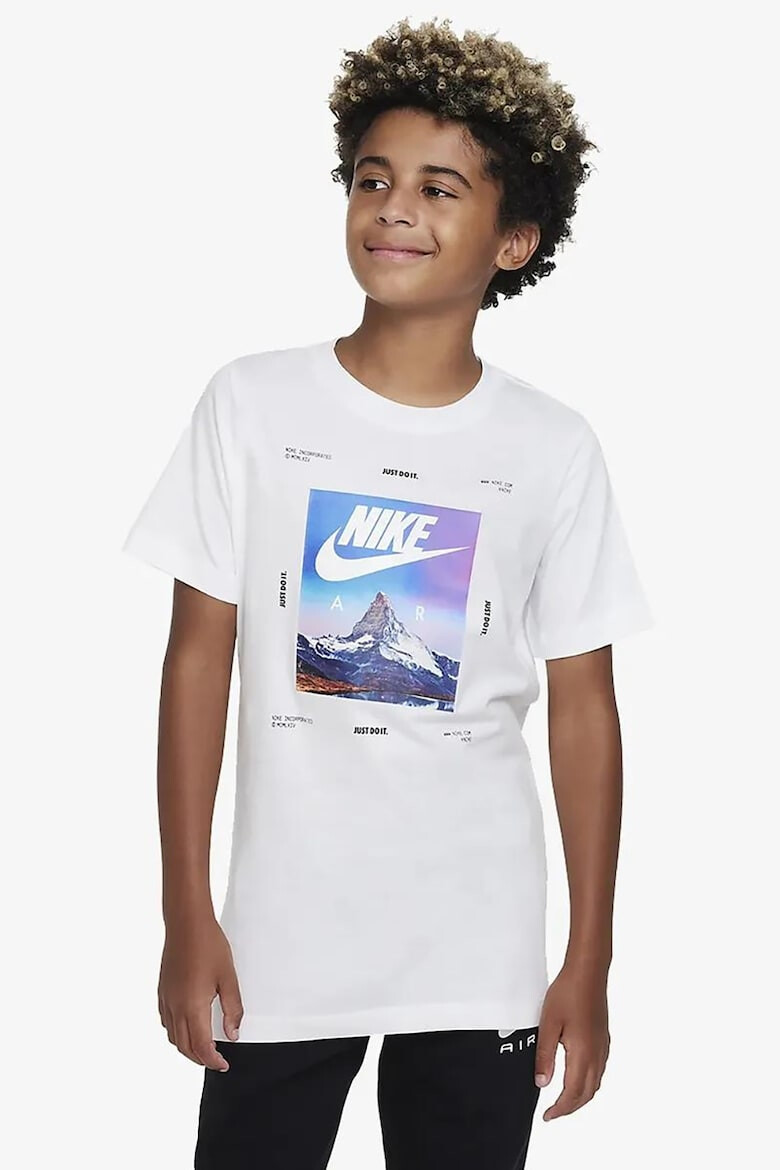 Nike Tricou cu imprimeu logo - Pled.ro