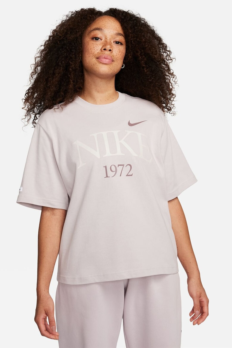 Nike Tricou cu imprimeu logo - Pled.ro