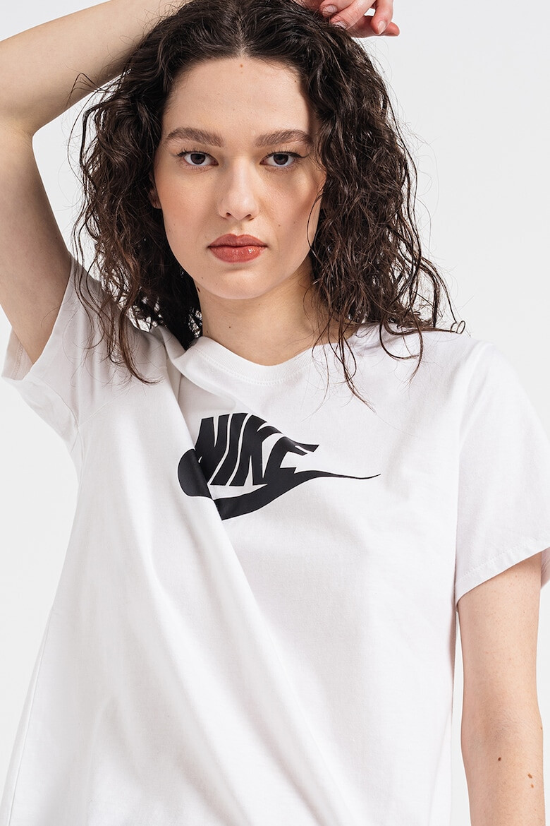 Nike Tricou cu imprimeu logo Essentials - Pled.ro