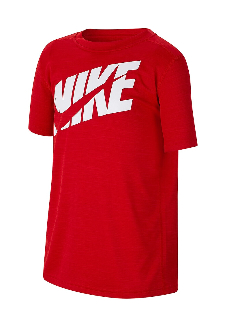 Nike Tricou cu imprimeu logo pentru fitness - Pled.ro