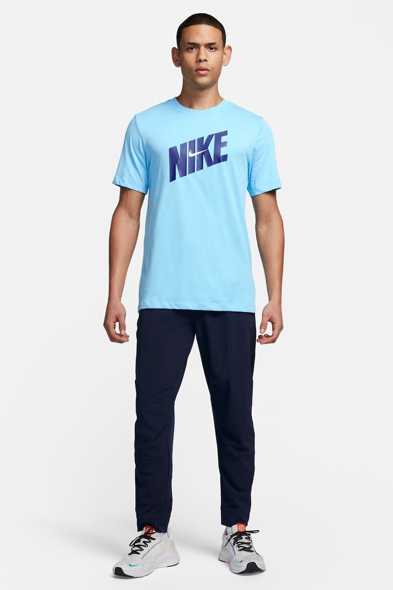 Nike Tricou cu imprimeu logo si tehnologie Dri-FIT pentru antrenament - Pled.ro