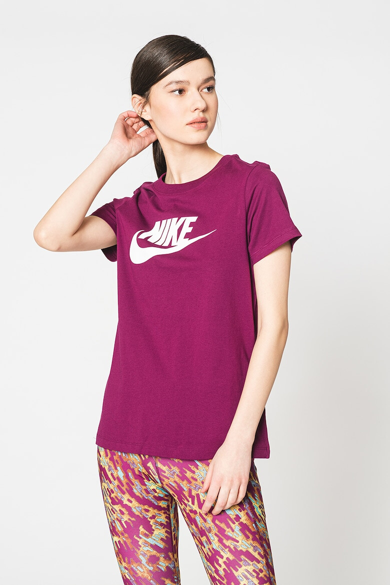 Nike Tricou cu imprimeu logo Sportswear Essential Icon Futura - Pled.ro