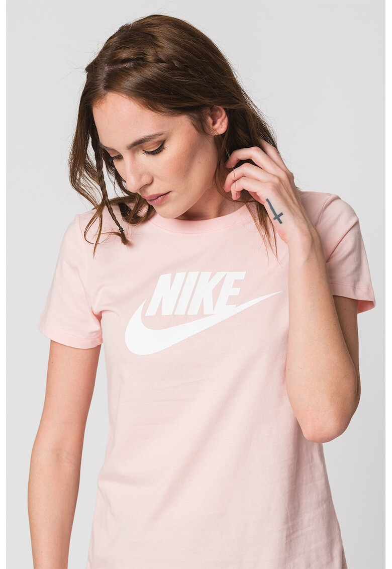 Nike Tricou cu imprimeu logo Sportswear Essential Icon Futura - Pled.ro