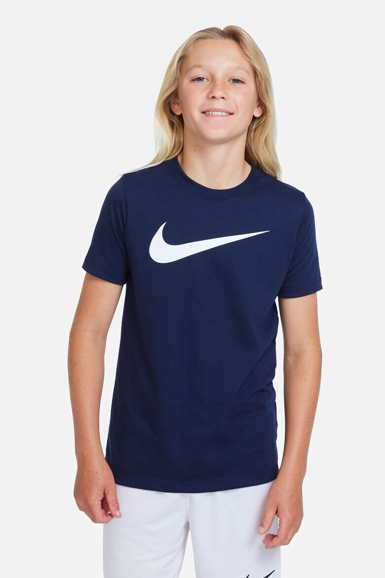 Nike Tricou cu logo supradimensionat si tehnologie Dri-Fit pentru fotbal - Pled.ro