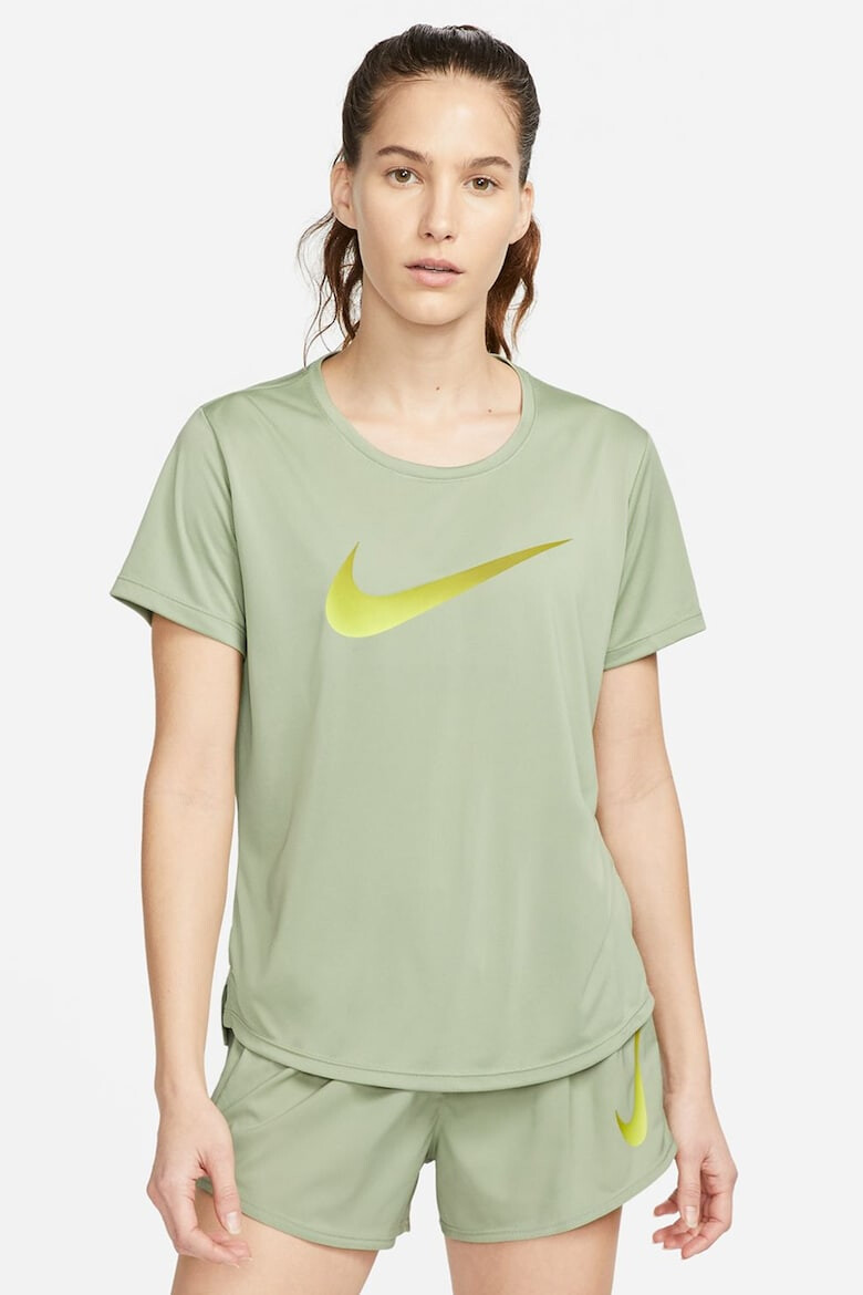 Nike Tricou cu model monograma pentru alergare - Pled.ro