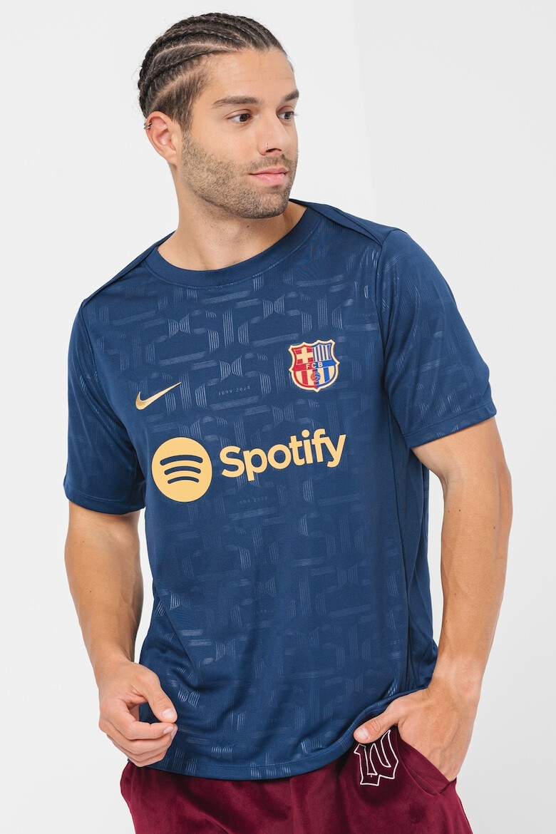 Nike Tricou cu tehnologie Dri-Fit pentru fotbal F.C. Barcelona Academy - Pled.ro