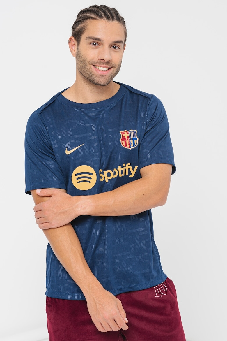 Nike Tricou cu tehnologie Dri-Fit pentru fotbal F.C. Barcelona Academy - Pled.ro