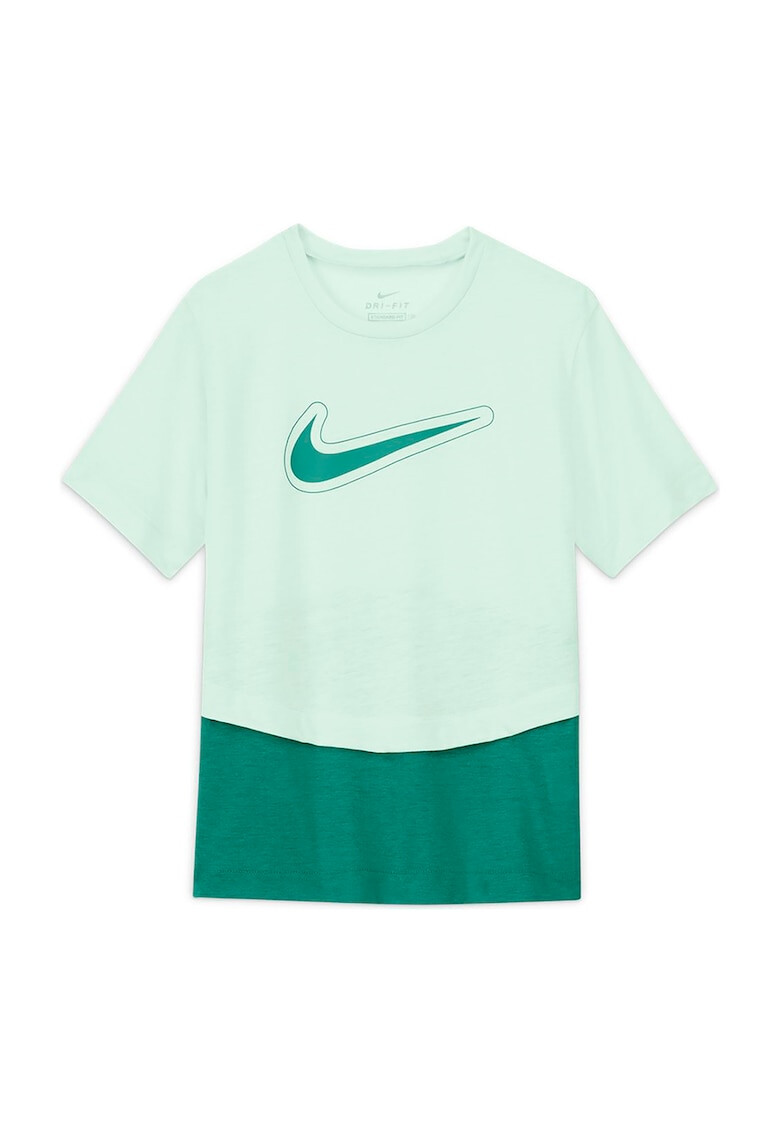 Nike Tricou cu tehnologie Dri-Fit si imprimeu logo Summer Trophy - Pled.ro