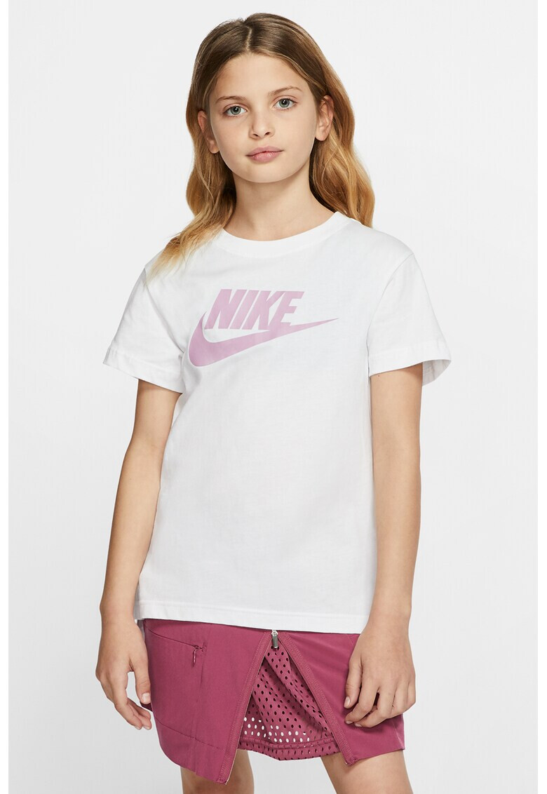 Nike Tricou cu terminatie asimetrica Basic - Pled.ro