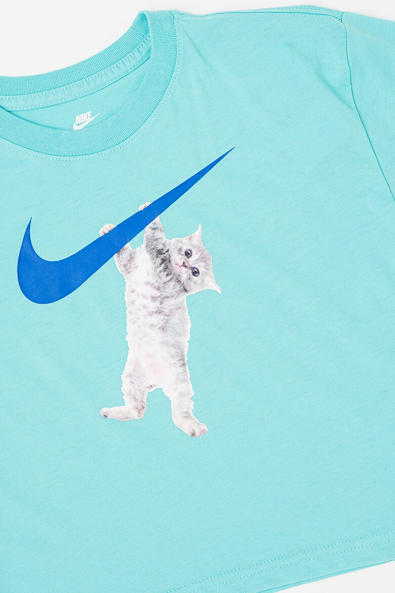 Nike Tricou de bumbac cu imprimeu - Pled.ro