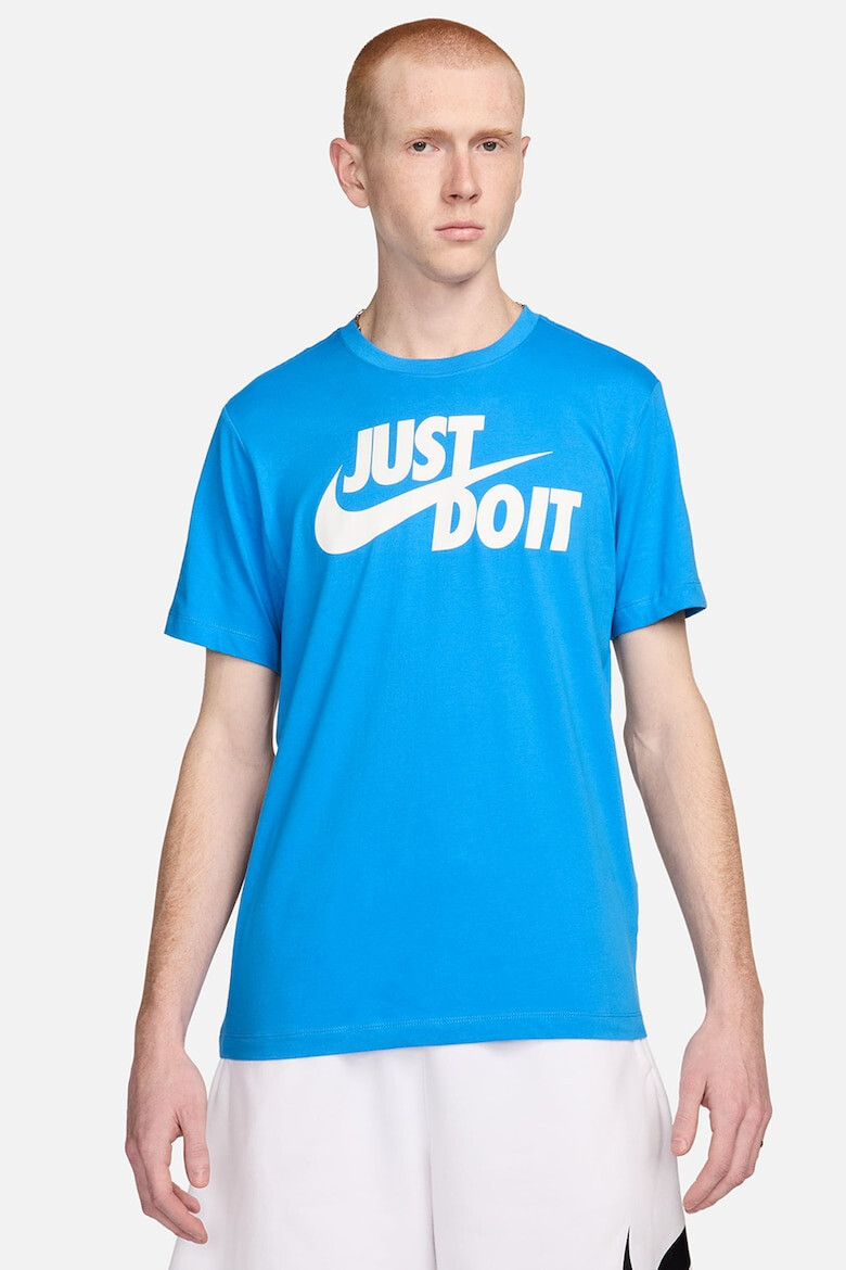 Nike Tricou de bumbac cu logo Swoosh - Pled.ro