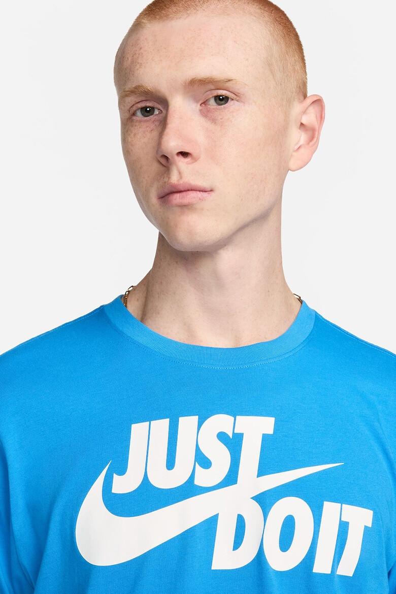 Nike Tricou de bumbac cu logo Swoosh - Pled.ro