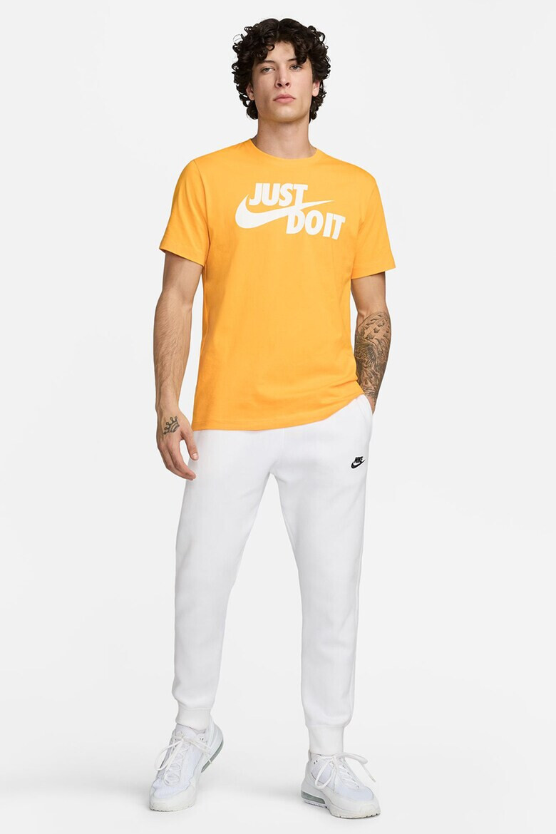 Nike Tricou de bumbac cu logo Swoosh - Pled.ro