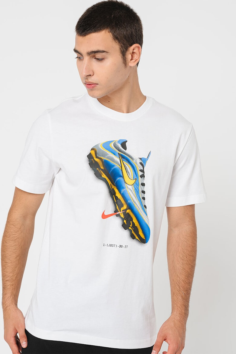 Nike Tricou de bumbac cu model si logo - Pled.ro