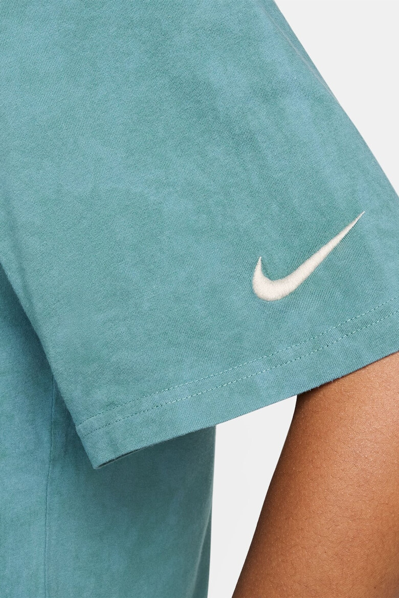 Nike Tricou din bumbac cu broderie logo - Pled.ro