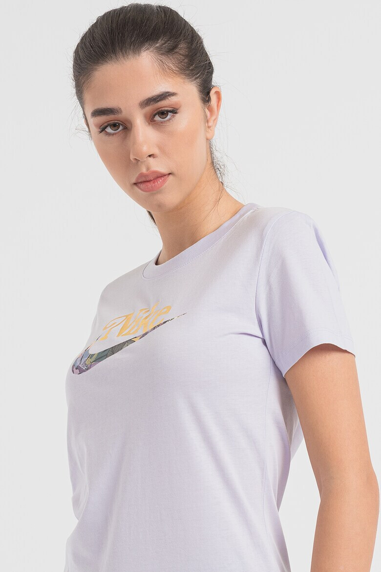 Nike Tricou din bumbac cu imprimeu logo - Pled.ro