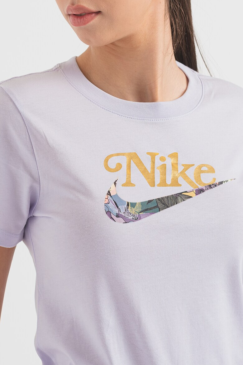 Nike Tricou din bumbac cu imprimeu logo - Pled.ro