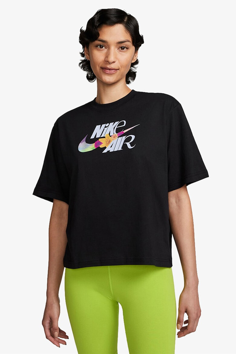 Nike Tricou din bumbac cu imprimeu logo - Pled.ro