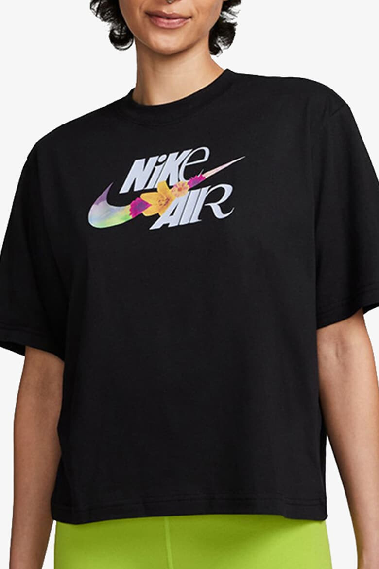 Nike Tricou din bumbac cu imprimeu logo - Pled.ro