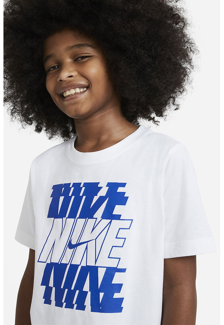 Nike Tricou din bumbac cu logo - Pled.ro