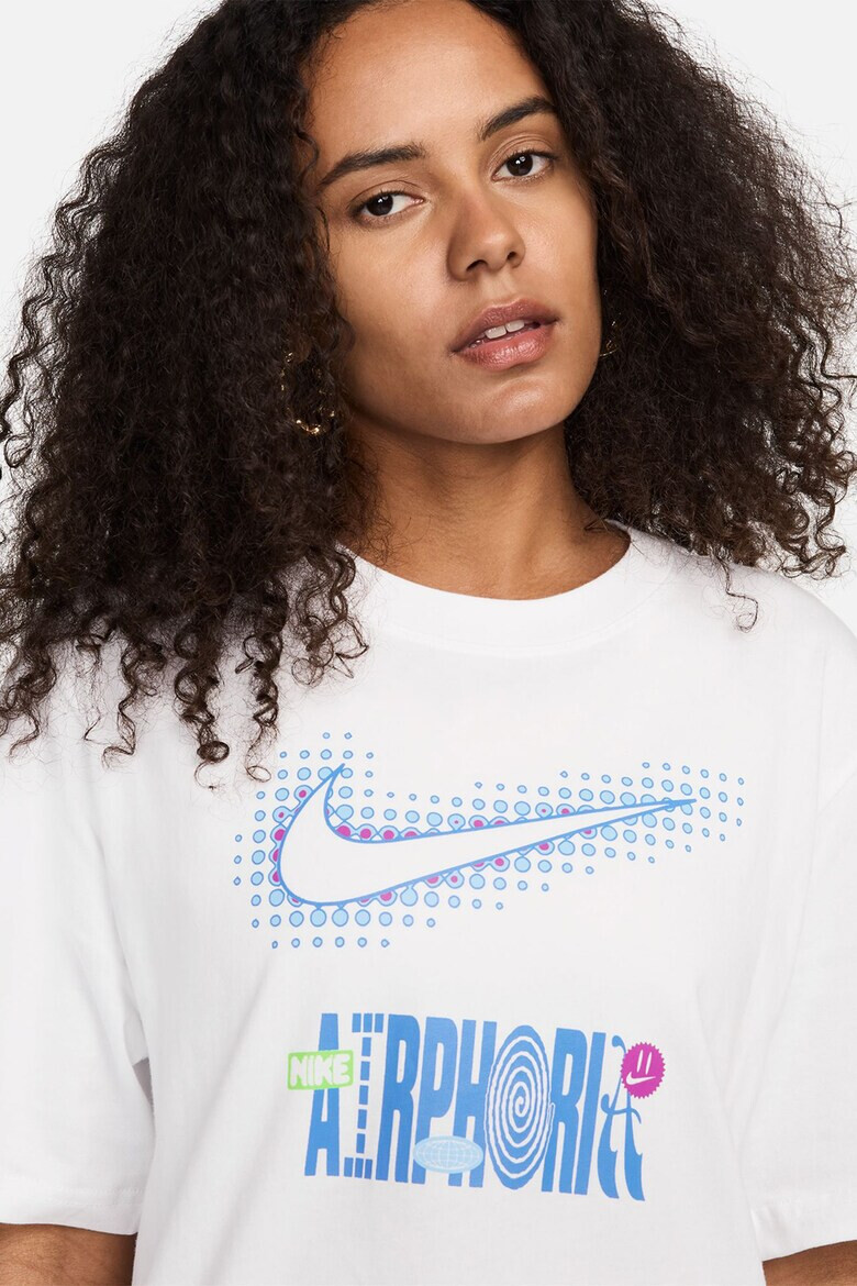 Nike Tricou lejer cu imprimeu - Pled.ro