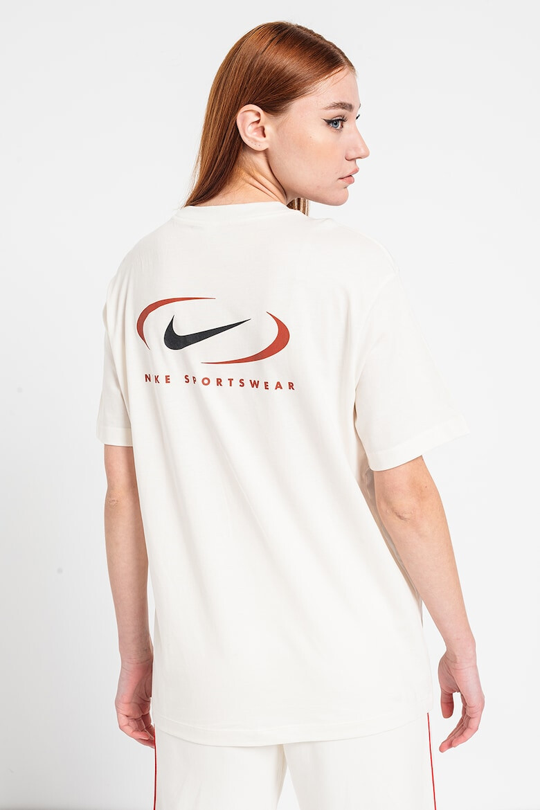 Nike Tricou lejer cu logo - Pled.ro