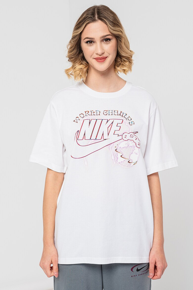 Nike Tricou lejer din bumbac Sportswear - Pled.ro