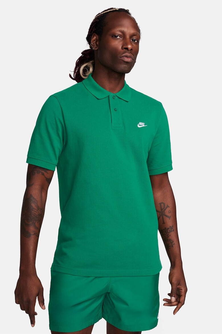 Nike Tricou polo din material pique cu logo - Pled.ro